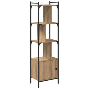 vidaXL K&ouml;nyvszekr&eacute;ny 6 szintes 44,5 x 30 x 154,5 cm Szerelt Fa