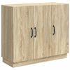 vidaXL Sz&eacute;f Sonoma T&ouml;lgy 89 x 34,5 x 77 cm Szerelt Fa