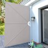 vidaXL krémszínű összecsukható terasz oldalárnyékoló 300 x 200 cm