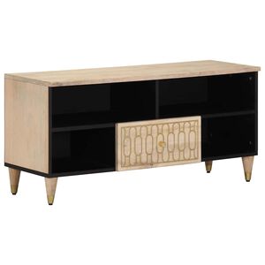 vidaXL t&ouml;m&ouml;r mang&oacute;fa TV-szekr&eacute;ny 100 x 33 x 46 cm