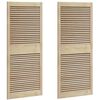 vidaXL Sz&eacute;fajt&oacute; 2 pcs Term&eacute;szetes 140,5 x 2,1 x 59,5 cm T&ouml;m&ouml;r fenyőfa