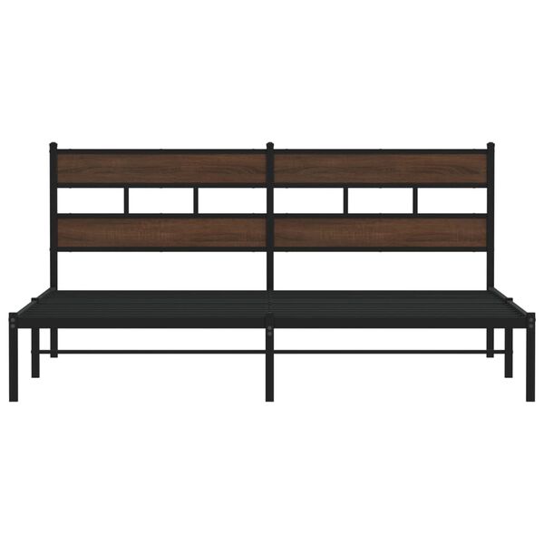 vidaXL barna t&ouml;lgy sz&iacute;nű fejt&aacute;ml&aacute;s &aacute;gykeret matrac n&eacute;lk&uuml;l 190 x 200 cm