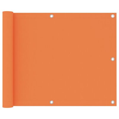 vidaXL narancssárga oxford-szövet erkélyparaván 75 x 300 cm