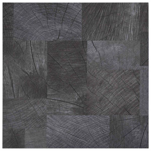 vidaXL Padl&oacute;deszk&aacute;k 55 pcs Sz&uuml;rke 5,11 m&sup2; PVC