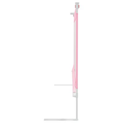 vidaXL rózsaszín szövet biztonsági leesésgátló 120 x 25 cm