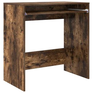 vidaXL Asztal F&uuml;st&ouml;lt t&ouml;lgy Szerelt Fa 77,5 x 43 x 79 cm