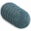 vidaXL P&aacute;rna huzat 6 pcs HEERLEN K&eacute;k &Oslash; 60 cm Chenille Sz&ouml;vet