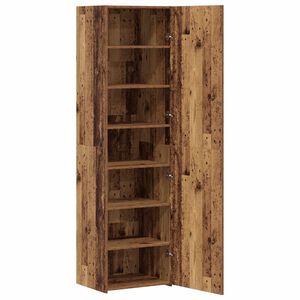 vidaXL Magasfi&uacute; 2 pcs &Ouml;reg fa 50 x 42,5 x 185 cm
