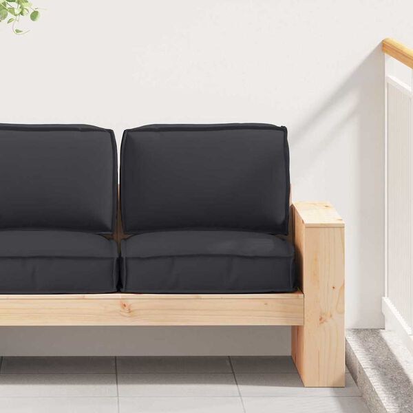 vidaXL Raklap p&aacute;rna k&eacute;szlet 2 pcs Fekete Oxford Sz&ouml;vet