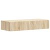 vidaXL Fali oldalt&aacute;bla Sonoma T&ouml;lgy 87,5 x 34,5 x 17 cm Szerelt Fa