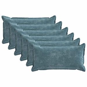 vidaXL P&aacute;rna huzat 6 pcs HOUTEN K&eacute;k 40 x 70 cm Chenille Sz&ouml;vet