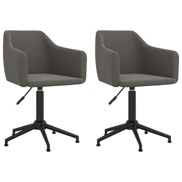 vidaXL 2 db s&ouml;t&eacute;tsz&uuml;rke b&aacute;rsony forg&oacute; &eacute;tkezősz&eacute;k