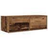 vidaXL antik fa sz&iacute;nű szerelt fa TV-szekr&eacute;ny 80x31x25,5 cm