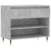 vidaXL betonsz&uuml;rke szerelt fa cipőszekr&eacute;ny 70x36x60 cm