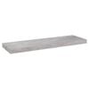 vidaXL 2 db betonszürke MDF lebegő fali polc 80 x 23,5 x 3,8 cm