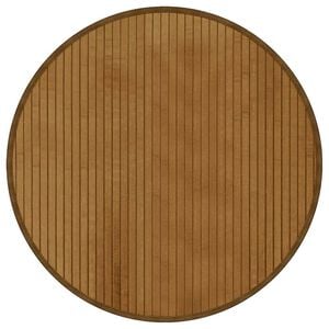 vidaXL kerek barna bambusz szőnyeg 60 cm