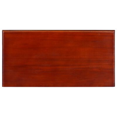 vidaXL klasszikus barna tömör mahagónifa tálalóasztal 60 x 30 x 75 cm