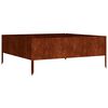 vidaXL corten ac&eacute;l kerti magas&aacute;gy&aacute;s 100 x 100 x 41 cm