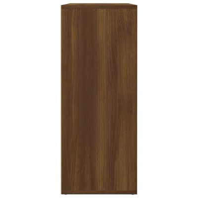 vidaXL barna tölgy színű szerelt fa tálalószekrény 60 x 30 x 75 cm