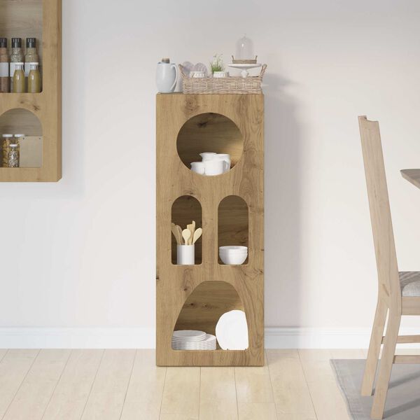 vidaXL Sz&eacute;f Artisan t&ouml;lgy 40 x 35 x 100,5 cm Faanyag