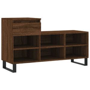vidaXL barna t&ouml;lgysz&iacute;nű szerelt fa cipősszekr&eacute;ny 102x36x60 cm