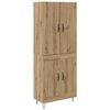 vidaXL Magasfi&uacute; 2 db Artisan t&ouml;lgy 69,5 x 34 x 180 cm Szerelt Fa