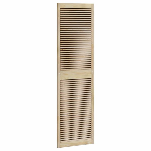 vidaXL Széfajtó 4 pcs Természetes 140.5 x 2.1 x 49.5 cm Tömör fenyőfa