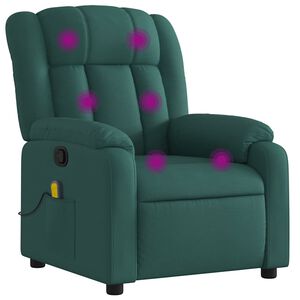 vidaXL s&ouml;t&eacute;tz&ouml;ld sz&ouml;vet d&ouml;nthető massz&aacute;zsfotel