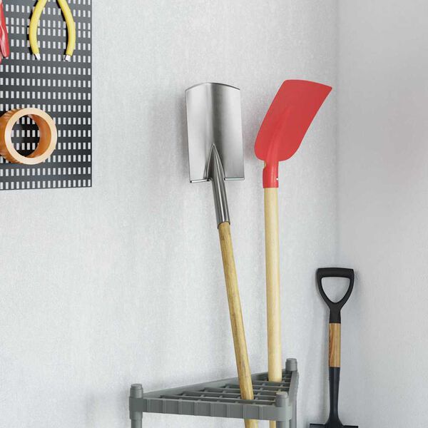 vidaXL Lap&aacute;t Fej 4 pcs Ez&uuml;st 43 x 17 cm Porsz&oacute;rt ac&eacute;l