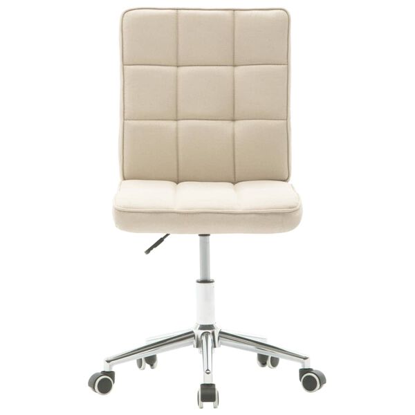 vidaXL 6 db kr&eacute;msz&iacute;nű sz&ouml;vet &eacute;tkezősz&eacute;k