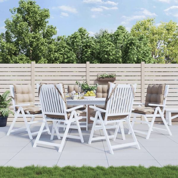 vidaXL 6 db t&oacute;psz&iacute;nű oxford sz&ouml;vet alacsony h&aacute;tt&aacute;ml&aacute;j&uacute; sz&eacute;kp&aacute;rna