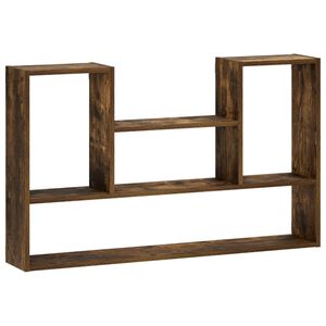 vidaXL Falpolc F&uuml;st&ouml;s T&ouml;lgy 100 x 17 x 60 cm Szerelt Fa
