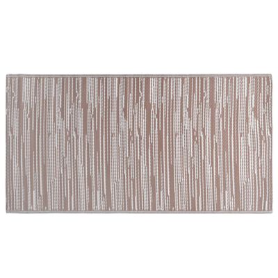vidaXL barna PP kültéri szőnyeg 190 x 290 cm