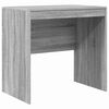 vidaXL Asztal Sz&uuml;rke Sonoma 80 x 50 x 76 cm