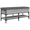 vidaXL sz&uuml;rke sonoma sz&iacute;nű szerelt fa cipőt&aacute;rol&oacute; pad 102 x 42 x 45 cm