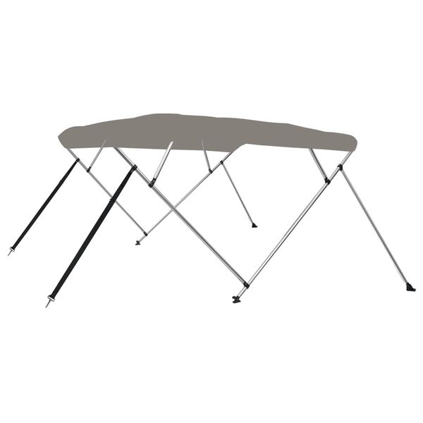 vidaXL szürke négyágú bimini tető 243 x 210 x 137 cm
