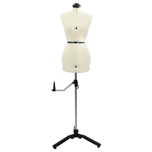 vidaXL &Aacute;ll&iacute;that&oacute; ruha forma női Kr&eacute;m s B&aacute;rsony