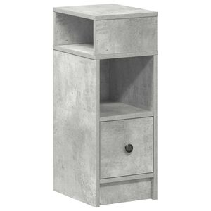vidaXL betonsz&uuml;rke &eacute;jjeliszekr&eacute;ny fi&oacute;kkal 25 x 31 x 66 cm