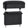vidaXL univerz&aacute;lis fekete aut&oacute; kart&aacute;masz 23x8x(30-38) cm ABS