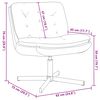 vidaXL Forgathat&oacute; Pihenősz&eacute;k R&oacute;zsasz&iacute;n 63 x 75 x 76 cm B&aacute;rsony