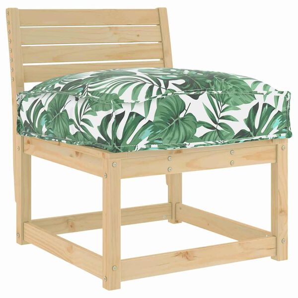 vidaXL Raklap p&aacute;rna &uuml;lőfel&uuml;lethez Vir&aacute;gos Lev&eacute;lminta 60 x 40 x 8 cm