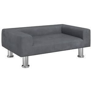 vidaXL s&ouml;t&eacute;tsz&uuml;rke b&aacute;rsony gyerekkanap&eacute; 70 x 45 x 26,5 cm