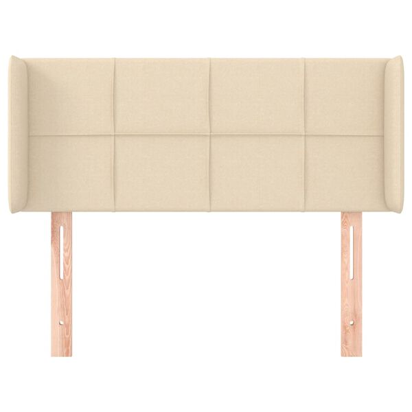 vidaXL kr&eacute;msz&iacute;nű sz&ouml;vet fejt&aacute;mla 103x16x78/88 cm