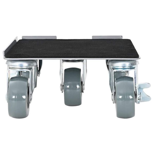 vidaXL 4 db b&uacute;torg&ouml;rgő emelővel, 17,5x16x7,5 cm, ac&eacute;l, 1600 kg