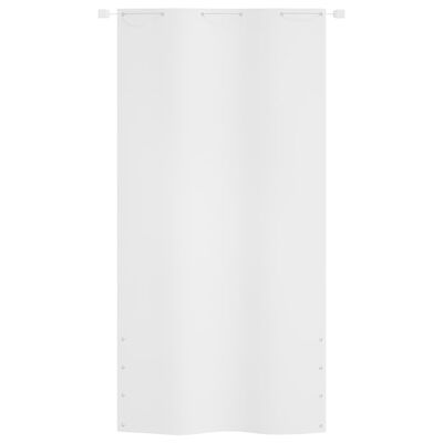 vidaXL fehér oxford-szövet erkélyparaván 120 x 240 cm