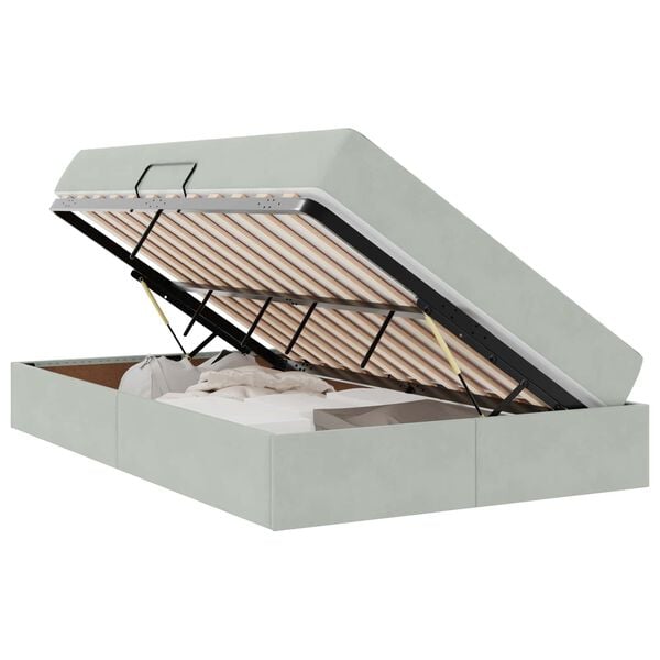 vidaXL &Aacute;gy t&aacute;rol&oacute;val &eacute;s matraccal Vil&aacute;gossz&uuml;rke 120 x 190 cm B&aacute;rsony