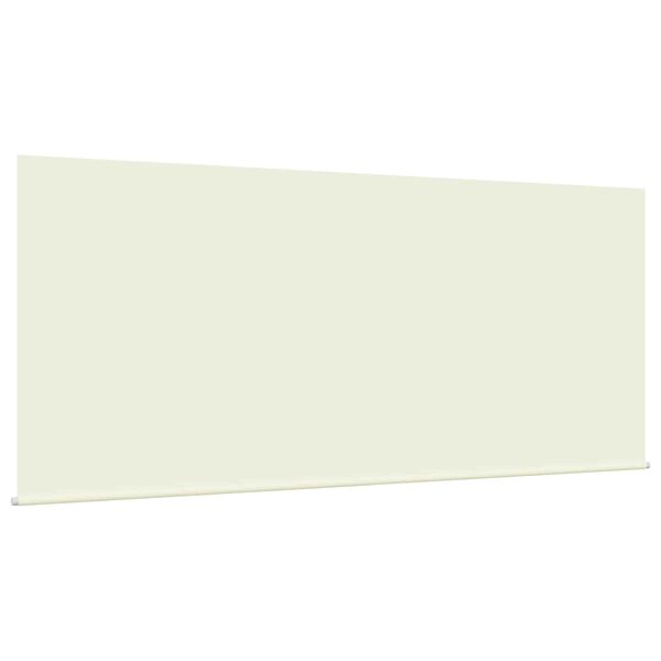 vidaXL Beh&uacute;zhat&oacute; napellenző Kr&eacute;m 300 x 250 cm Pamut &eacute;s Alum&iacute;nium