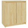 vidaXL t&ouml;m&ouml;r fenyőfa kisszekr&eacute;ny 60x36x65 cm
