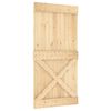 vidaXL Cs&uacute;sz&oacute; ajt&oacute; NARVIK 100 x 210 cm (213,5 cm)