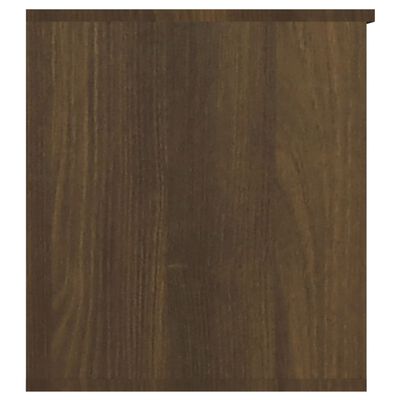 vidaXL barna tölgyszínű szerelt fa tárolóláda 84 x 42 x 46 cm